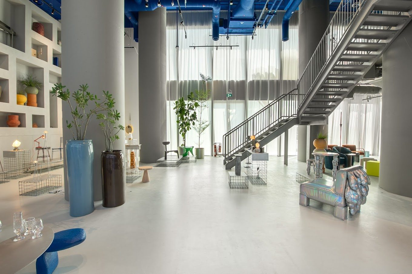Isola Space - Decorative Metal Staircase Installation gallery image 2